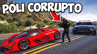 Me pasé por POLICÍA CORRUPTO en GTA V ‍♂