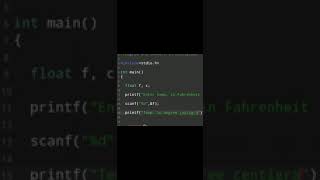 #44 | C Language Tutorial For Beginners | Coding Exercise45 #shorts #programming