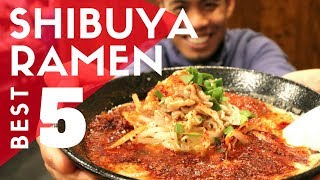 TOKYO RAMEN GUIDE - Shibuya TOP 5 Must-Eat Ramen Shops | Kaedama Special