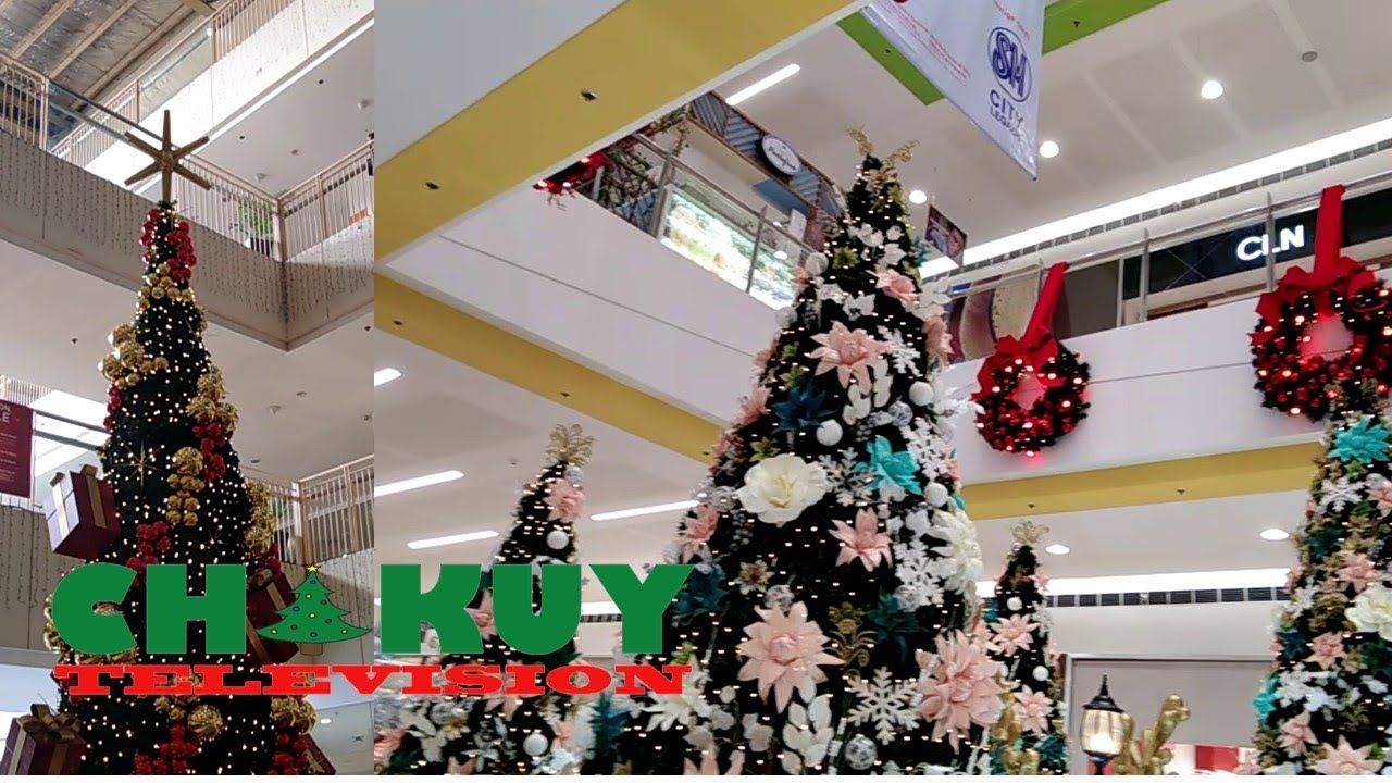 #PaskoNaNaman2019; Christmas Tree at Two Big Legazpi City Malls - YouTube