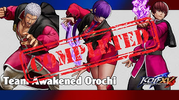 KoF XV: Orochi Yashiro, Orochi Shermie, Orochi Chris combo video (FINAL VERSION)
