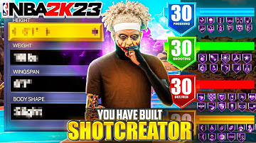 THIS OVERPOWERED GUARD BUILD is UNSTOPPPABLE in NBA 2K23! BEST BUILD FOR SHOOTING & DRIBBLING
