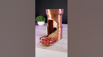 Smash! The Auto-Reload Dice Tower | Rossero | 3D Printing Ideas