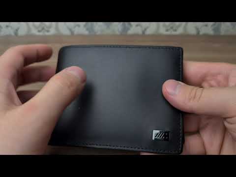 Видео: Портмоне - Кошелек от БМВ. Оригинальный кошелек от компании BMW