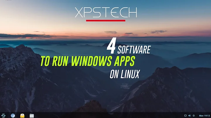 4 SOFTWARES TO RUN WINDOWS APPS ON LINUX!