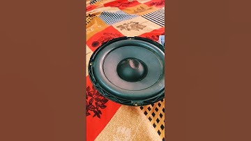 8 inch speaker play on tg113 Bluetooth module #shorts #bluetooth #module #speaker #play #tg113