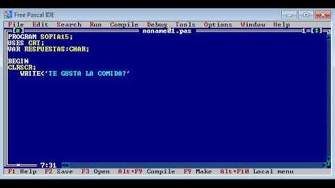 programacion en pascal