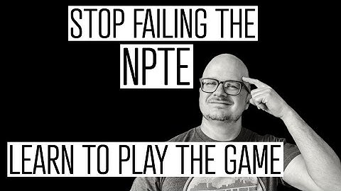 What You Should Do If You Failed The NPTE
