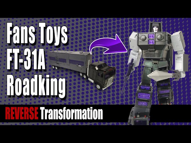 トランスフォーマーマスター戦士ロドニー Reverse Transformation: Fans Toys FT-31A Roadking [Motormaster