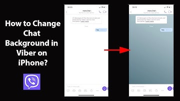 How to Change Chat Background in Viber on iPhone?