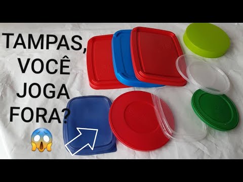 Vídeo: Você pode reutilizar as tampas?