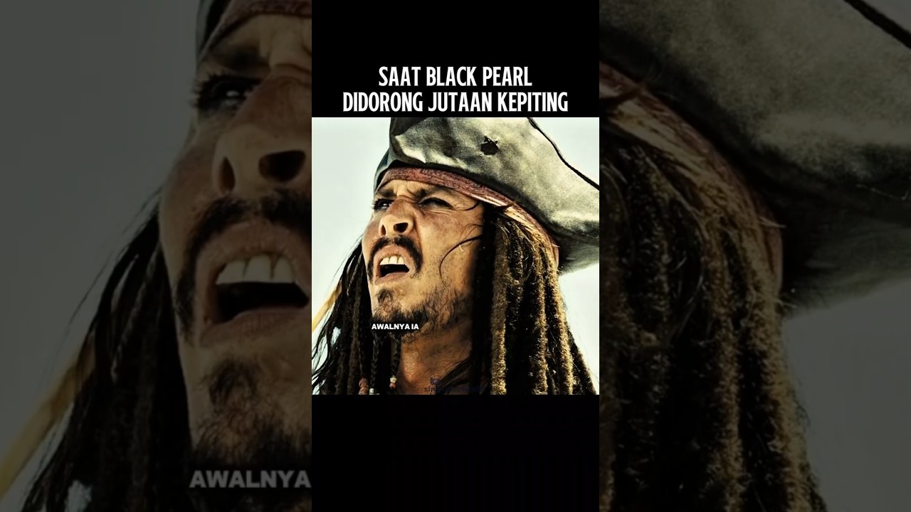 Black Pearl Ditolong Jutaan Kepiting ! #shorts