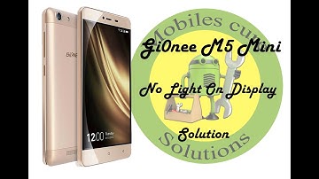 Gi0nee M5 Mini No Display Light Solution | How To Repair No Display Gionee M5 Mini | No Light Repair