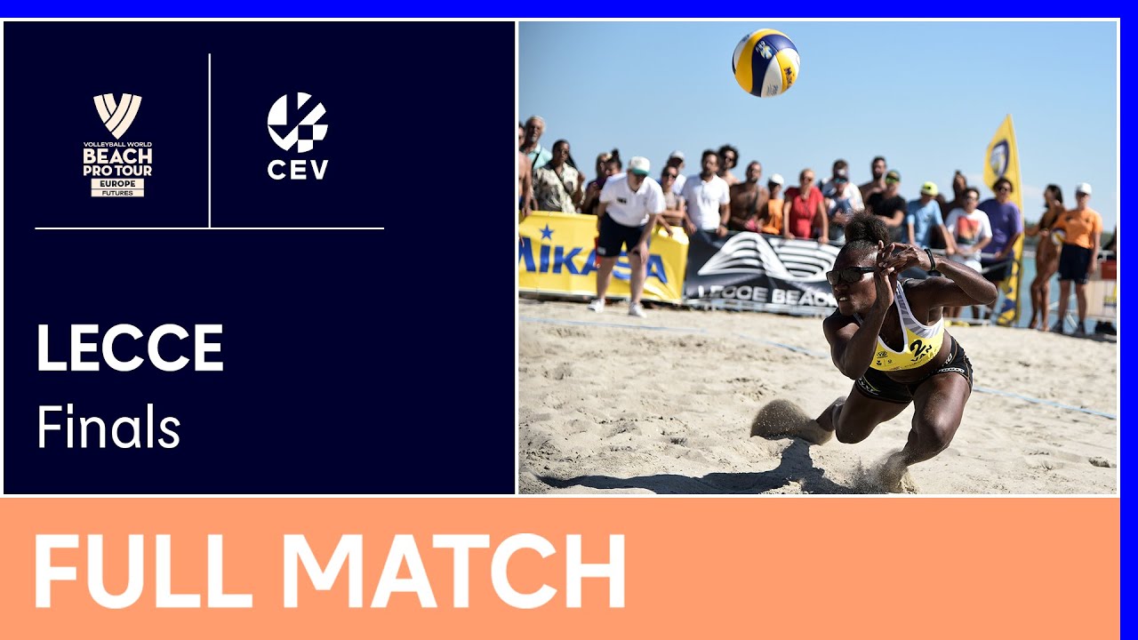 Full Match 2022 Volleyball World Beach Pro Tour Futures Lecce