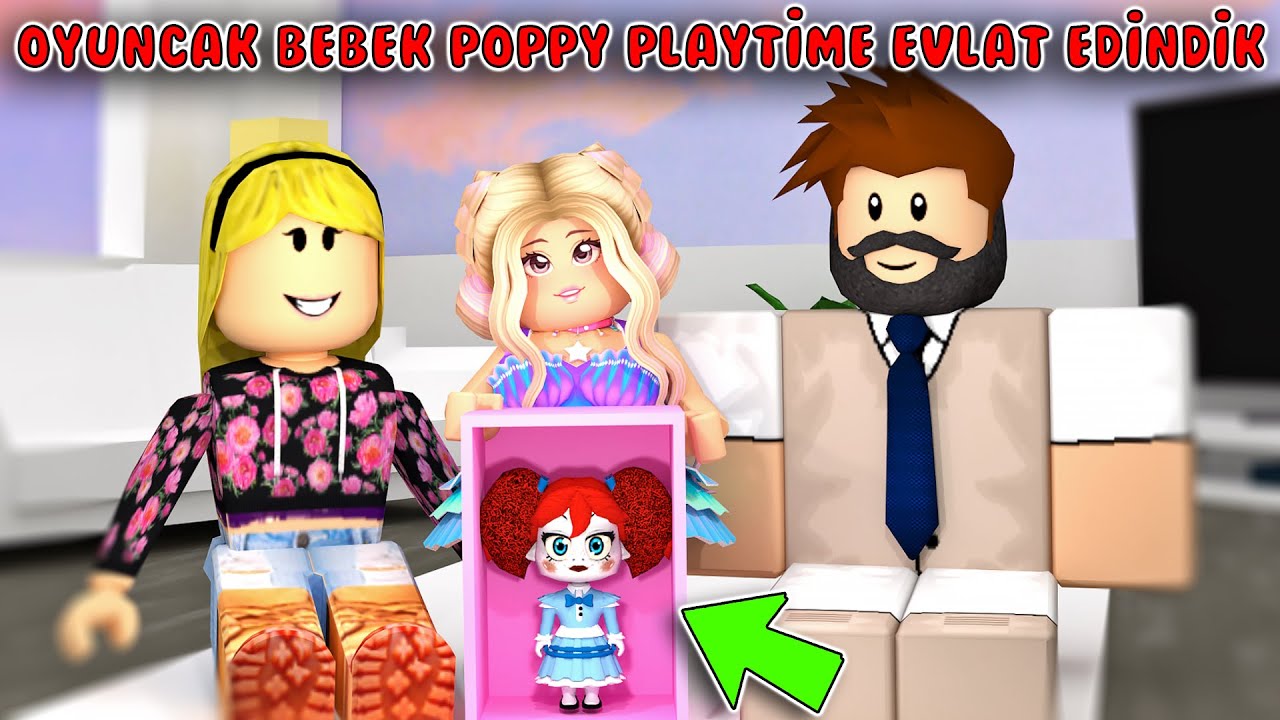 👨‍👩‍👧‍👦 OYUNCAK POPPY BEBEĞİ EVLAT EDİNDİK ! 👶LANETLİ KARDEŞİM OLDU ! 😱| ROBLOX BROOKHAVEN 💖