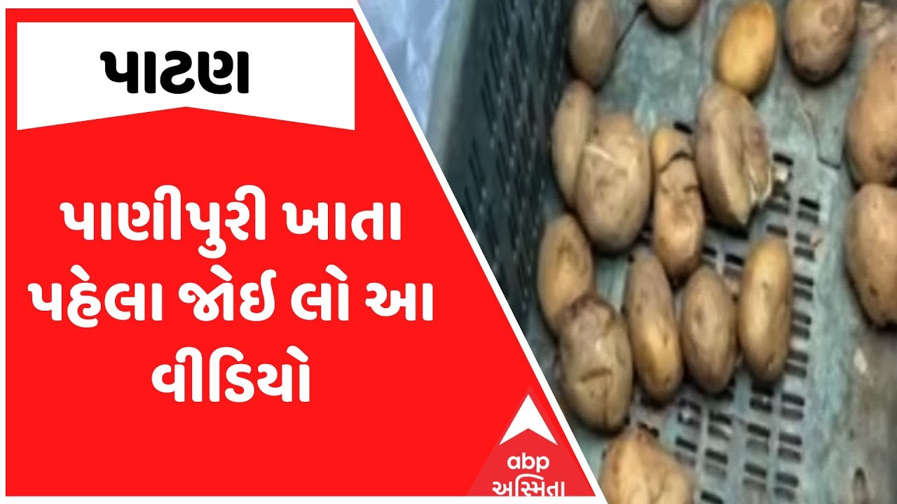 Patan Panipuri Checking | પાણીપુરી ખાતા પહેલા જોઇ લો આ વીડિયો | ABP Asmita