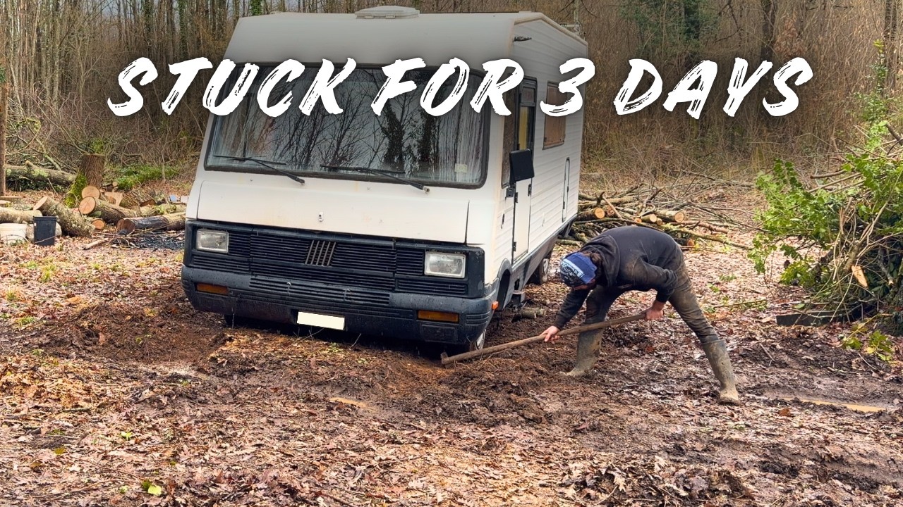 #6 Мой автономный кемпер застрял в грязи (огромная ошибка)