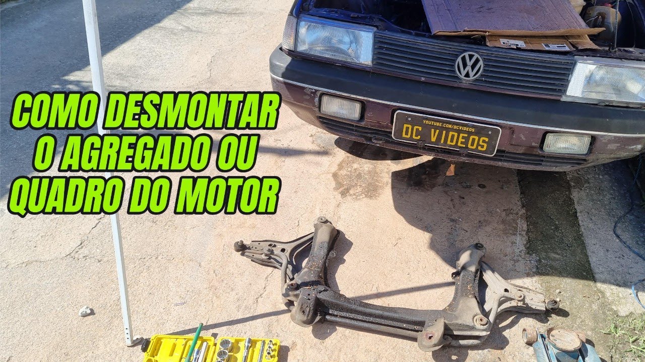 COMO DESMONTAR AGREGADO DO VW SANTANA OU VW QUANTUM - YouTube