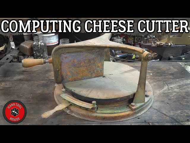 Templeton cheese cutter computing scale iron cheese wheel