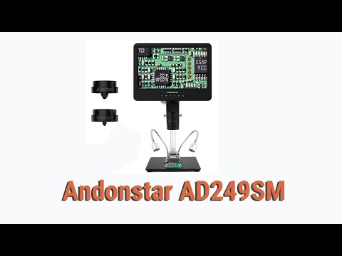 Распаковка электронный микроскоп Andonstar AD249SM - Обзор