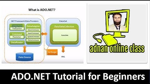 ADO.net in c# tutorial for beginners in urdu|ado.net sql server connection