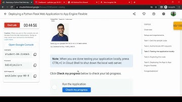Deploying a Python Flask Web Application to App Engine Flexible