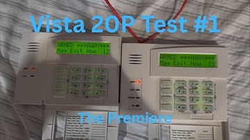 Honeywell Vista 20P Alarm System Test #1 - The Premiere