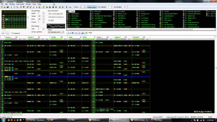 Sonic 3 & Knuckles 8-bit VRC6 OST - Hydrocity Zone Act II