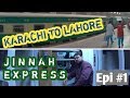 Jinnah express train Karachi to Lahore Review | Business Class | travel vlog