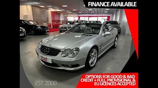 2003 03 MERCEDES-BENZ SL 5.4 SL55 AMG KOMPRESSOR 2d 493 BHP Video Walkaround