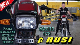 RUSI Macho 175 Ang Pinaka Affordable at Pinaka Malakas na Motor ng Rusi Pang Tricycle
