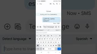 How to Translate from ENGLISH TO SPANISH As You Type Out Messages (NO NEED FOR COPY AND PASTING!)😲😀😁 screenshot 2