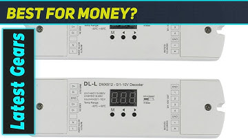DL-L DMX512 naar 0-10V-converter: de ultieme 4-kanaals RDM-regeling!