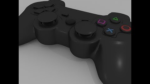 Modeling Controller in Blender Part 2/2