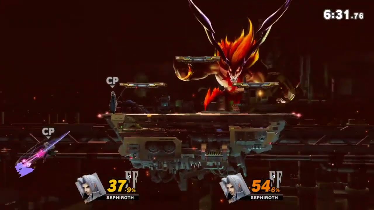 【エアリスのテーマ (ファイナルファンタジーVII)】セフィロス VS セフィロス【スマブラSP BGM (SPアレンジ)】