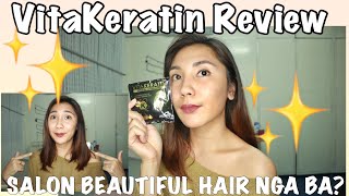 VITAKERATIN REVIEW | DIY keratin treatment | Yna Parulan