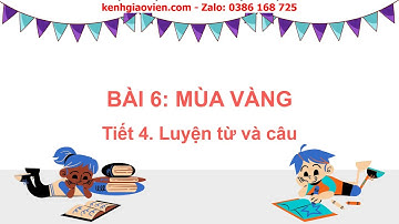 Giáo án powerpoint bài 6 tiết 4: Luyện tập Mở rộng vốn từ về... | GA Tiếng Việt 2 Kết nối tri thức