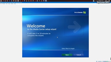Windows XP Media Center Edition 2002 part 1