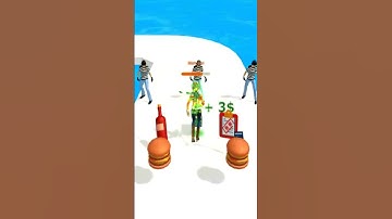 RUN RICH 3D ALL LEVELS GAMEPLAY WALKTHROUGH NEW GAME (ANDROID & IOS) «» #SHORTS