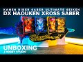 Kamen Rider Saber DX Haouken Xross Saber / Unboxing and Henshin Sound with English Sub