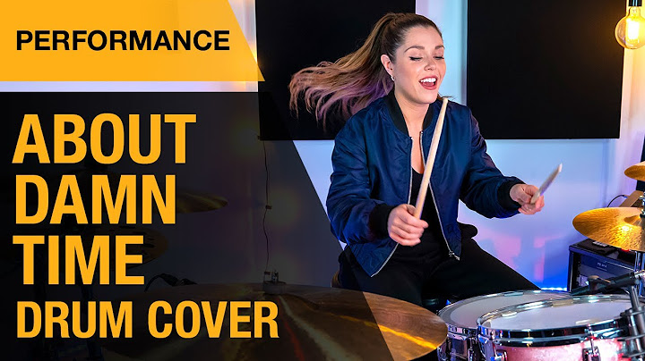 About Damn Time Drum Cover version - Drum Cover performance video thumbnail