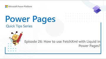 Power Pages Quick Tips Series: How to use FetchXml with Liquid in Power Pages?