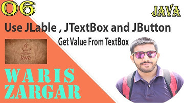 How To Use JtextField And Get Data From TextField In Java In Hindi
