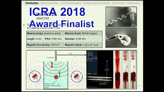 ICRA18 Finalist of Medical Robot Paper: Mechanical Rubbing of Blood Clots using Helical Robots ...