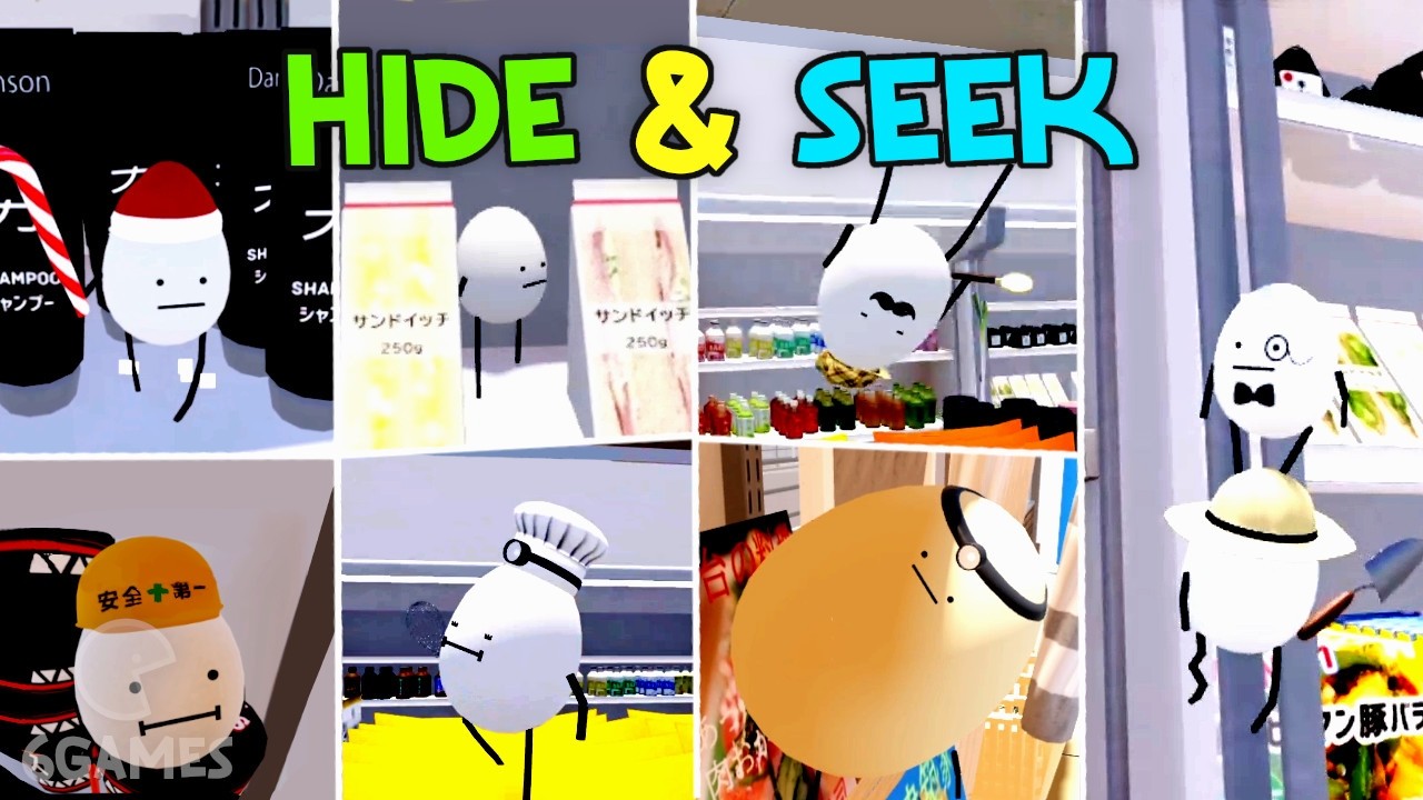 Hide and Seek with EGG FAMILY - Secret Staycation [Roblox]