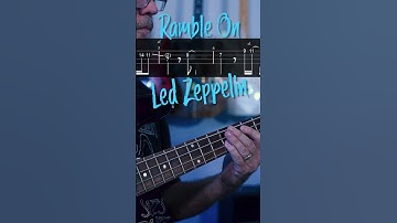 Thumbnail of Ramble On Led Zeppelin Bass Riff with Tab