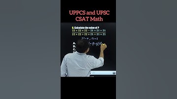 Learn CSAT Maths and Reasoning for UPSC and UPPCS #upsc #csat #maths #shorts