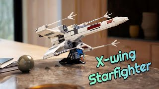 LEGO Star Wars 2023 UCS X-Wing Starfighter UNBOXING SPEEDBUILD REVIEW (75355 Set)