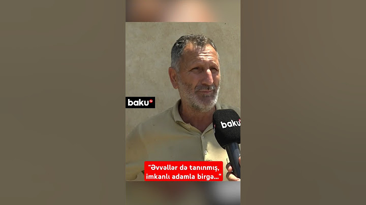 Şüvəlanda polisləri qətlə yetirən şəxsin qonşusu hər şeyi danışdı | Özünü elə aparırdı ki...