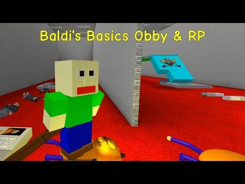 Baldi S Basics Obby Rp Roblox Map Youtube - escape the baldi s basics obby roblox youtube